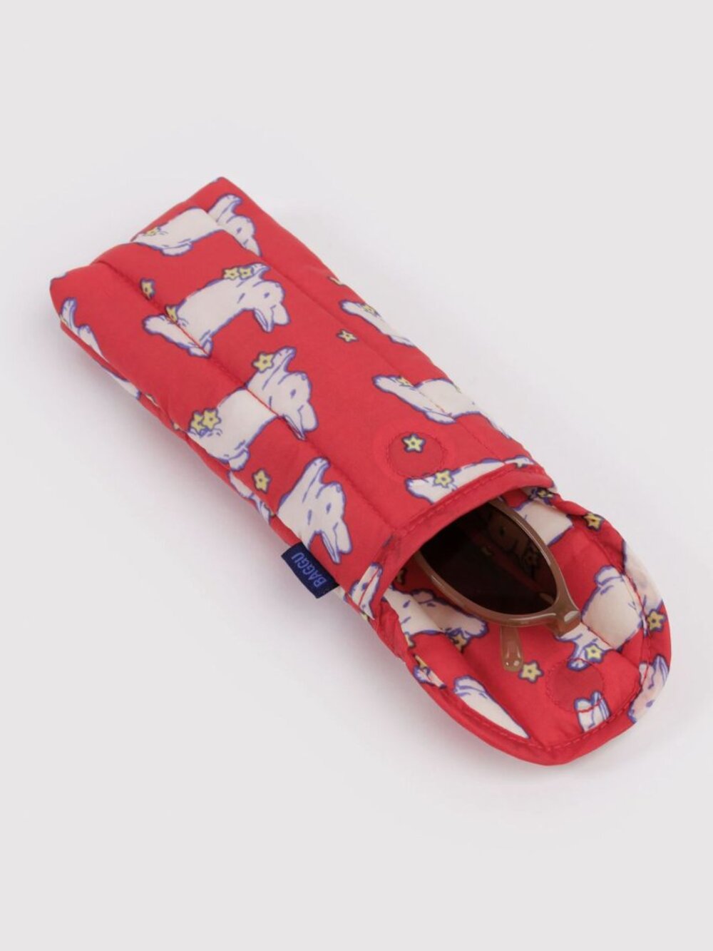 NWT Baggu Puffy Glasses Sleeve - Bunnies - Picture 2 of 2
